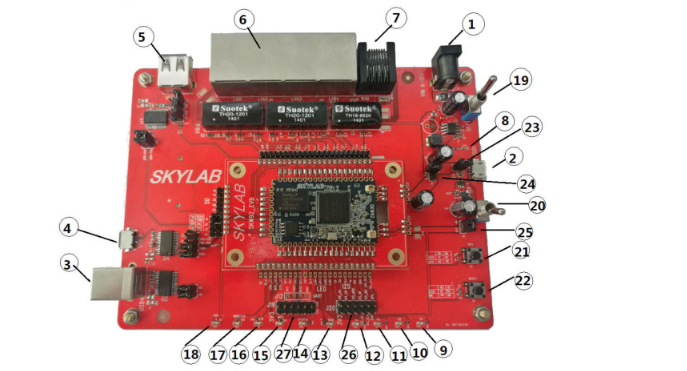 WIFI Module SKW92 EVB Development Test Board SDK Demo Kit