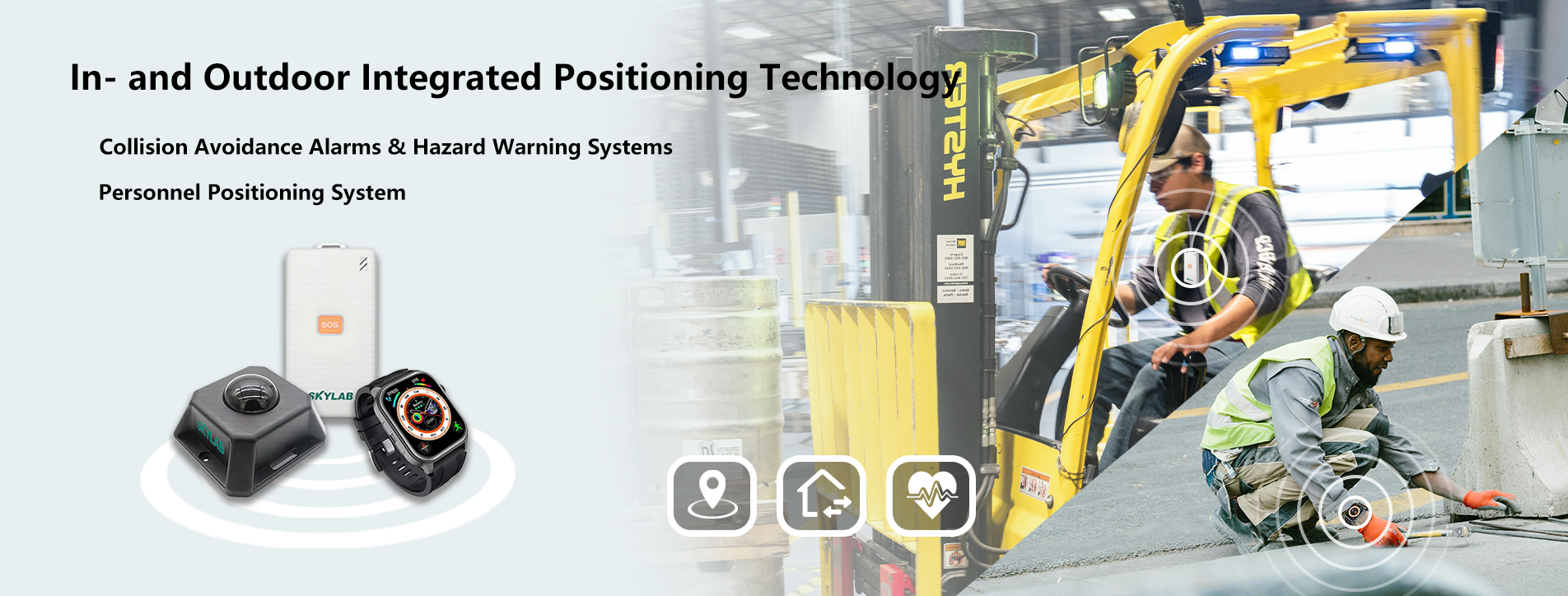 In- and Outdoor integrated Positioning