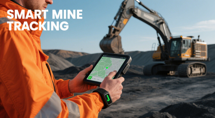 Centimeter level precise positioning intelligent mining personnel positioning system