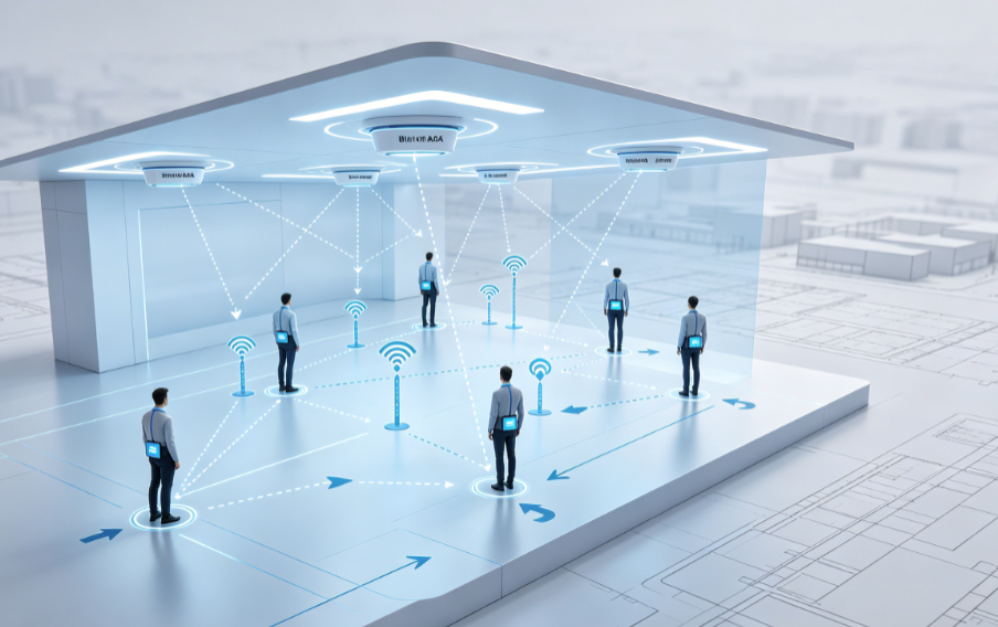 Bluetooth AOA Personnel Positioning Solution
