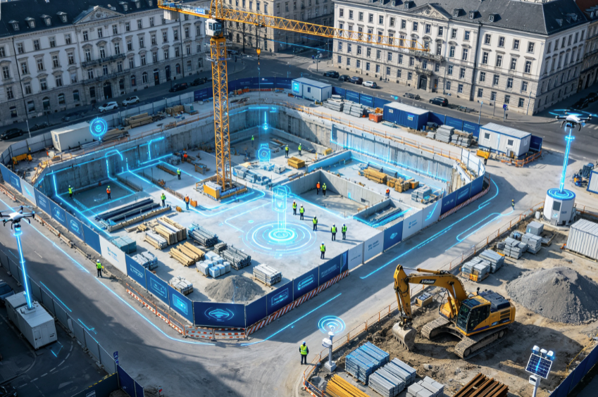 Smart Construction Site Personnel Positioning System Solution