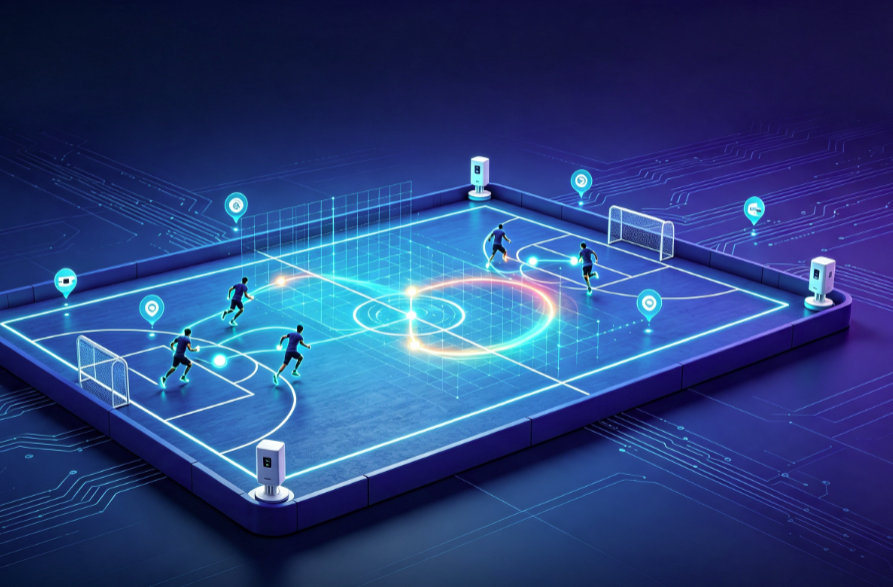 UWB Indoor Team Player Motion Tracking and Positioning Solution